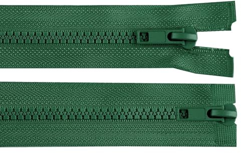 1 Reißverschluss 2-Wege 5mm 95 cm teilbar Autolock Doppelzipper Farbwahl