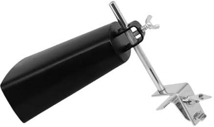 JISADER Bass Drum Cowbell mit Klemme Kinderinstrument für Konzertfeier Hochzeit