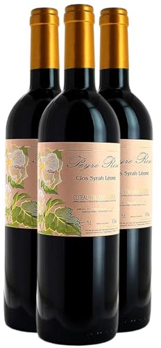 Languedoc Syrah Leone - Rouge 2006 - Domaine Peyre Rose - Vin Rouge du Languedoc - Roussillon (3x75cl) BIO