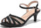 DREAM PAIRS Heels Sandals for Women Ankle Strap Low Kitten Wedding Shoe for Bride Party Dress,Size 6.5,Classic Black,NINA-150