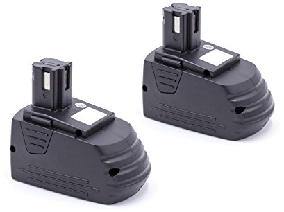 vhbw 2X Batterie Compatible avec Hilti SFL 12/15 Flashlight, SID 121-A, SF121-A Outil électrique (2100 mAh, NiMH, 12 V) - Remplacement pour SFB121, SFB126, SFB126A