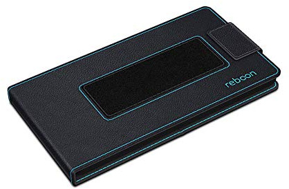 Hülle für TP Link Neffos X1 Tasche Cover Case Bumper | Schwarz Leder | Testsieger