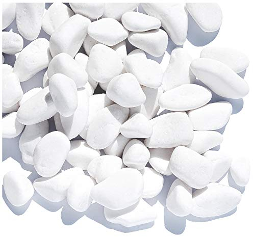 MGS SHOP Dekokies Zierkies Deko DIY Kies Granulat Splitt - Farbe wählbar (5 kg, Schneeweiß 5-15)