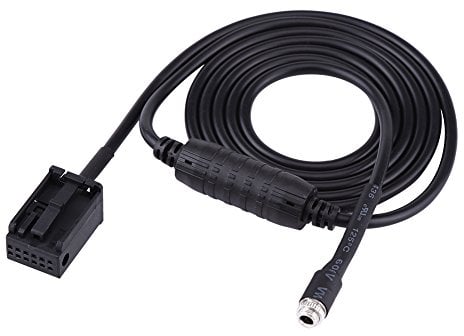 Aux Eingang Modus Kabel, Auto 12 Pin Buchse Adapter Kabel Aux Audio Adapter Kabel für E85 E86 Z4 CD x3 E83 Aux