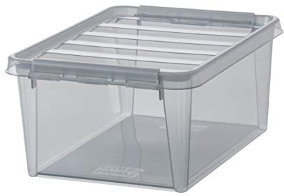 ORTHEX 10 Stück SmartStore Colour Box 15-14 Liter - 40 x 30 x 18 cm - grau