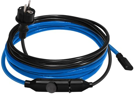 Mi-Heat 14m ETM Heat Trace Cable Kit Self-Regulating - Trace Wire Heating System for Frost Protection – Pipe Trace Heating for Outdoor Plumbing & Drains (230V)