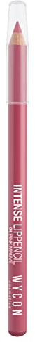 WYCON Cosmetics INTENSE LIP PENCIL Lipliner aus Holz mit hoher Schrift und präziser Linie, extrem gleitende und komfortable Textur - 04 Pink Mauve