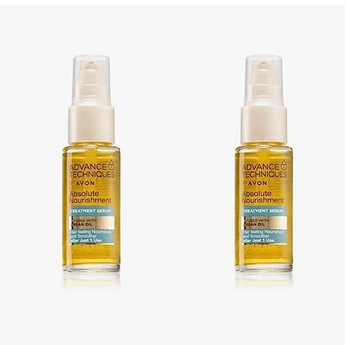 Avon Advance Techniques 360 nährendes marokkanisches Arganöl, pflegendes Haarserum, 30 ml (60 ml), 2 Stück