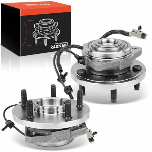 Frankberg 2x Radlager Radlagersatz Vorne Links Rechts Mit ABS Kabelsensor | Kompatibel mit Commander XH XK Grand Cherokee III WH WK Replace# 52089434AB,513234 Flansch-Rad ⌀165,3