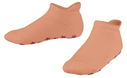 ESPRIT Unisex Kinder Stoppersocken Home K Hp Baumwolle rutschhemmende Noppen 1 Paar, Rot Cantaloupe 8771, 31/34 EU
