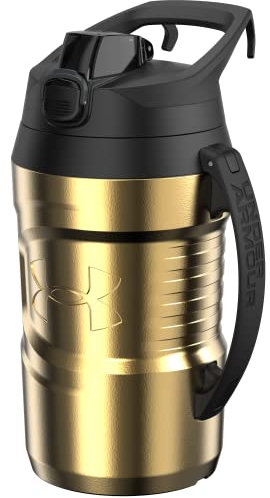Under Armour 64oz Water Bottle Jug. Trophy Silver, Gold, Rose Gold. Half Gallon.