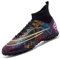 Men's Professional High Top Football Shoes for Artificial Turf - Boys' Outdoor Sports Training & Indoor Playing Shoes - Spikes
