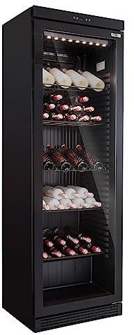 GGM Gastro | WKSS375 | Weinkühlschrank - 1 Klimazone - 360 Liter - max. 60 Flaschen