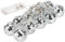 LED Disco Ball Mirror String Lights,10 Bright Reflective Silver Mirror Ball with White Lights, Battery Operated Reflective Silver Mirror Ball with White Lights for Xmas Tree Holiday(silver 4cm)