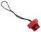MSCHENZW Valve de bouteille plongée DIN couvercle fileté 5/8-14NPS Bouchon anti-poussière Protection bouchon anti-poussière Régulateur de réservoir Couvercle de protection Rouge
