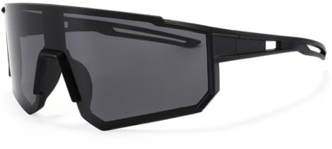 DUOCIYUAN Schnelle Brille Rave,Fahrradbrille Sonnenbrille für Jungen Mädchen Sportbrille UV400 Schutz Teens Rennrad Brille Winddicht,für Jugendliche Kinder Radfahren Laufen Baseball