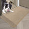 COSY HOMEER Nonslip Door Mats Indoor, 60 x 90cm Washable Dirt Trapper Welcome Front Doormat for Entryway Room Hallway, Absorbent Indoor Floor Mat for Muddy Shoes & Pets and Dogs, Beige