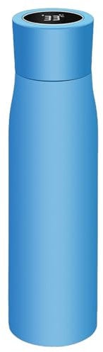 Smart Water Bottle, Drinking Water Bottle Reminder | Smart Alarm Clock with LED Thermal Cup - Lightweight Vacuum Insulated Water Bottle for Camping Travel