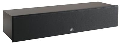JBL Stage 2 245C 2 Way Quad 4.5 Inch Center Channel Loudspeaker (Espresso)