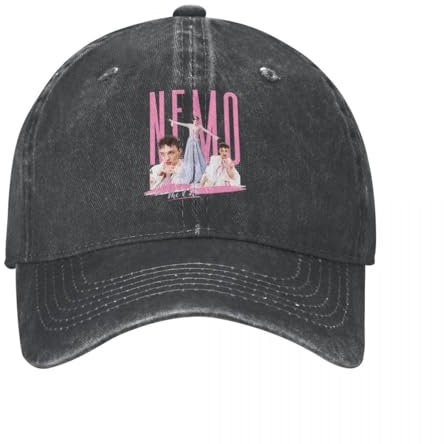 YCYLYLYC Baseballmütze Nemo The Code 2024 Truckermütze Unisex getragener Jeanshut Softcap für Outdoor-Laufen und Golfgeschenk