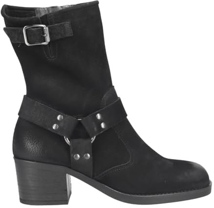 Paul Green Damen Schlupfstiefel in schwarz - Gr. 38