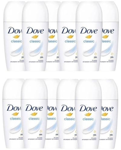 Dove Deo Roll On Classic Antitranspirant Unisex 48H 50 ml (12)