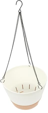 Yardwe Hängender Blumentopf – Behälter Für Grünlilie Für Balkon Büro Wohnheim Mit Feiner Handwerkskunst