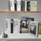 YUJUVI Livres Decoration Maison 12 Pièces Faux Livre Decoration Pliables Décoratifs Livres Decoration d'interieur pour Maison Salon Tables Basses Decoration (12 Pièces A)