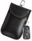 Vancle Pochette Faraday Clé Voiture RFID, Étui pour Clé de Voiture Anti-RFID Avec Bloqueur de Fibre de Carbone, Antivol