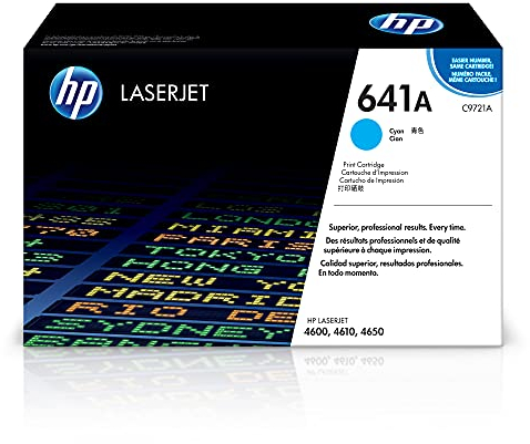HP 641A (C9721A) Blau Original Toner für HP Color Laserjet 4600, HP Color Laserjet 4650