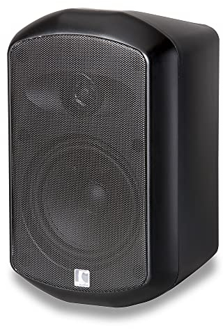 ic audio Altoparlante MS 15-100 - Altoparlante monitor compatto per voce e musica, facile da montare a parete, altoparlante da 15 Watt, ideale per interni - nero