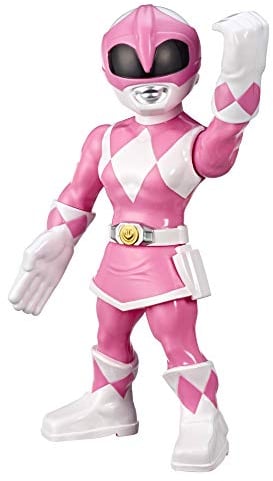 Power Rangers Playskool Super Hero Adventures Mega Mighties - Figurine Ranger Rose - 25 cm