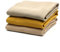VmG-Store 3x Musselin Set je 0,5m x 1,35m Double Gauze Stoff 100% Baumwollstoff Tex Standard 100 (3er Set je 0,5m, Set03)