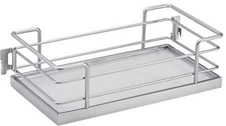 SOTECH Dispensa Tandem Side Einhängetablar Arena Classic Silbergrau für 45er Schrankbreite 285 x 154 x 75 mm