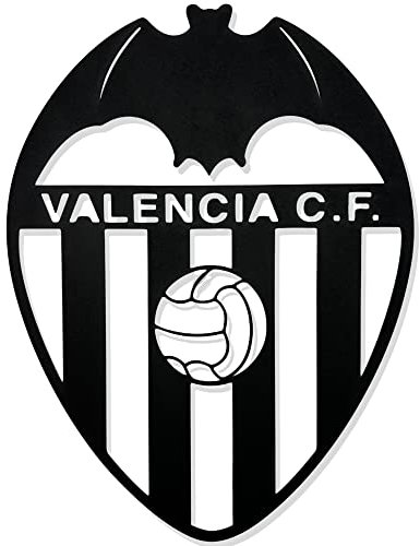 DIGIDU | Cuadro Escudo Futbol Valencia, Decoración Hogar, Decoración Habitación, Decoración Salón Moderno, Futbol, Regalo Futbol, Regalo Entrenador, Regalo Original (Valencia)