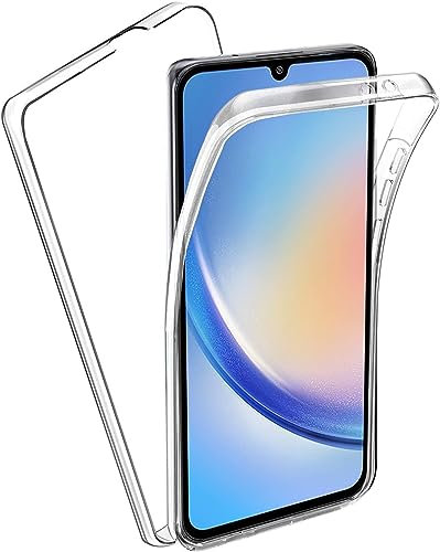 Cracksin für Xiaomi Redmi 12T / 12T Pro 360 Grad handyvollschutzhülle TPU Soft PET Silikon Harte-PC Rückseite, Stoßfeste Full Body Ganzkörper Handyhülle Cover