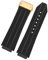 KAVJU Uhrenarmband für HUBLOT BIG BANG - Silikon 25 * 19mm Wasserdicht Herren Kette Uhr Zubehör Gummi, 25-19mm, Achat