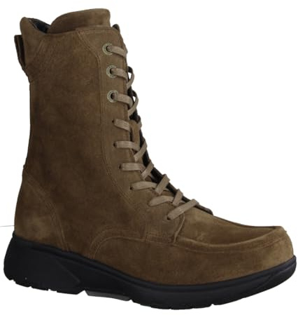 Xsensible Emilia Braun - ungefütterte Stiefelette - Damenschuhe Bequeme Stiefel/Stiefeletten, Braun, Leder
