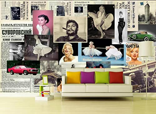 palank Retro Alphabete Holzbrett Hintergrund Wandbild Tapete Bar Café Restaurant Tapeten*350cmx256cm(137,8x100,8inch)