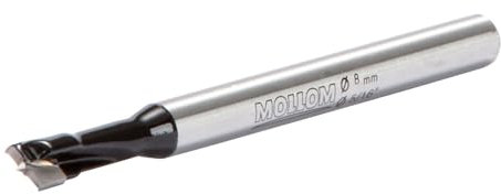 MOLLOM 8mm (5/16) Broca Forstner precisa con carburo YG8 de 1,6mm. Ideal para madera dura, plástico y contrachapado