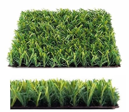 Césped artificial 17 mm en ancho de 4 m x el largo que necesite. Para una instalación sin Juntas. Tanto para interior como exterior y máxima calidad (4 m x 23 m = 92 m2)