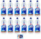 12x Ace Candeggina Più +Denso Fresco Profumo - igienizza superfici e bucato in profondità - Bottiglia Squeeze 1Lt + 1 Confezione di Talco Felce Azzurra in omaggio, Busta da 100g
