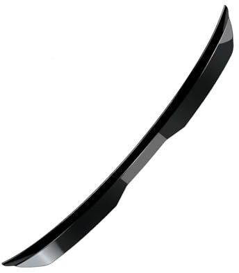 ZGBFHGDVC Auto Heckspoiler für Opel Corsa D 3-Door 5-Door 2006 2007 2008 2009 2010 2011 2012 2013 2014, Auto Heck Kofferraum Flügel Splitter Heckspoiler Flügellippe Auto Tuning Accessories,Black