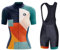 UGLY FROG FBAnv24Hu Damen Radtrikot Set Radtrikot Kurzarm + Radhose mit 20D Sitzpolster MTB Fahrradbekleidung
