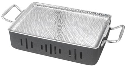 Sharplace Fischteller, Kebab-Grill, Meeresfrüchte-Teller, Servierplatte, Fisch-Backblech, Fischbratpfanne für Bankette, Catering, Veranstaltungen