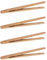 4 Pcs Wooden Tongs for Toaster, 7 Inch Toaster, Toast Tongs Wooden with Anti-Slip Design, Reusable for BBQ Fried Food, Bread, Tea
