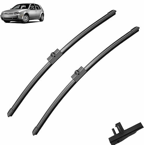 Auto-Frontscheibenwischerblatt für VW Golf 4 IV MK4 1J R32 1997-2004 GTI TDI, Frontscheibenwischerblattsatz Wischerblatt Ersatzblätter