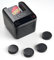 USU Distributeur de Cartes Électronique, Machine Distributrice de Cartes à Rotation de 360 Degrés, 4 Boutons d'Appel, Capacité pour 3 Jeux de Cartes, Compatible Poker et UNO