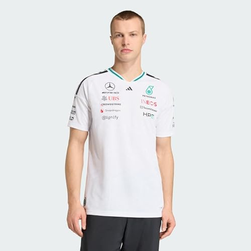 adidas Men's Mercedes - AMG Petronas Formula 1 Team Driver Authentic Trikot