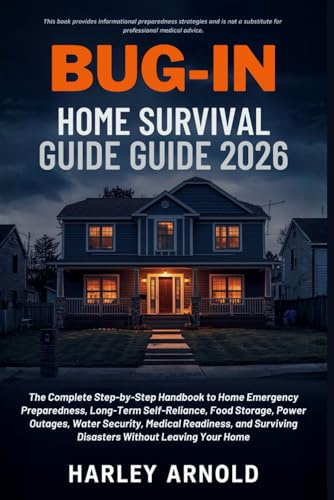BUG-IN HOME SURVIVAL GUIDE 2026: A Guide to Emergency Preparedness, Food Storage, Power Outage Security, Long-Term Self-Reliance and Surviving Disasters Without Leaving Your Home
